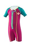 SuvimSports One Piece Wetsuit Girl Pink/Turquoise
