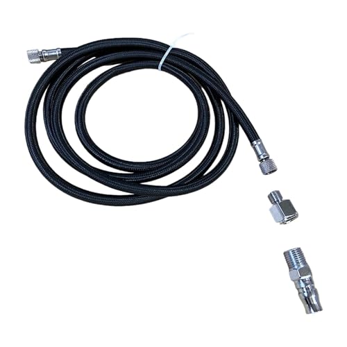 Qianly Mangueira de Aerógrafo de 5,9 Pés com Encaixe de 1/8'' para Vários Kits de Aerógrafo