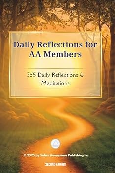 Paperback Daily Reflections for AA Members: 365 Daily Reflections & Meditations Book