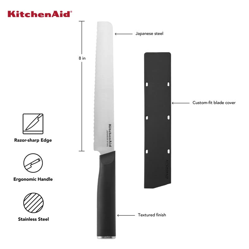 KitchenAid Bread Knife - Sharp Serrations -5 KitchenAid Bread Knife - Sharp Serrations -5