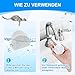 MyfatBOSS Pack von 8 Ersatz-Kohlefiltern für PetSafe Drinkwell, 8 Stück Schaumfilter für Drinkwell Keramik, Pagoda, 2 Gallonen, Sedona und Seascape Trinkbrunnen für Hunde und Katzen, Aktiv