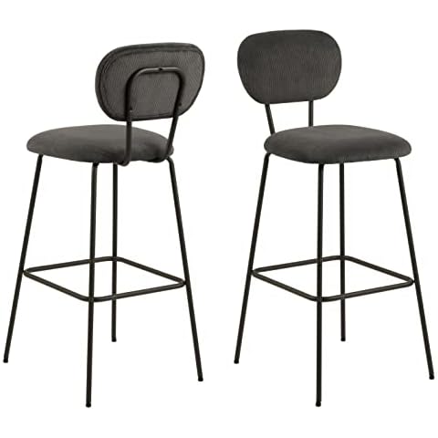 Movian 94269 Taburete de bar de tela antracita Cover