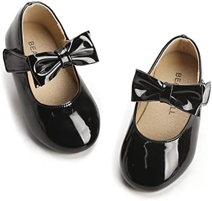 Felix & Flora Girls' Shoes Girl's Ballerina Flat Shoes Mary Jane Dress Shoes (Little/Toddler Girls Shoes/Big Kids)