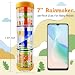 LOOIKOOS Rainmaker Rain Stick Musical Instrument for Babies,Baby Rattle Shaker Sensory Developmental Toy,Raindrops Music Instrument Toddler Musical Toys for Kids
