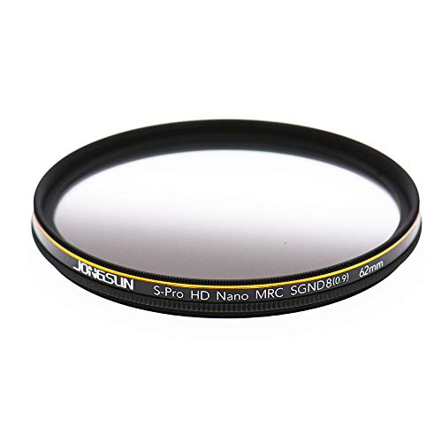 Filtro ND 62mm Filtro Densidad Neutra Gris Graduado CSGND8 2