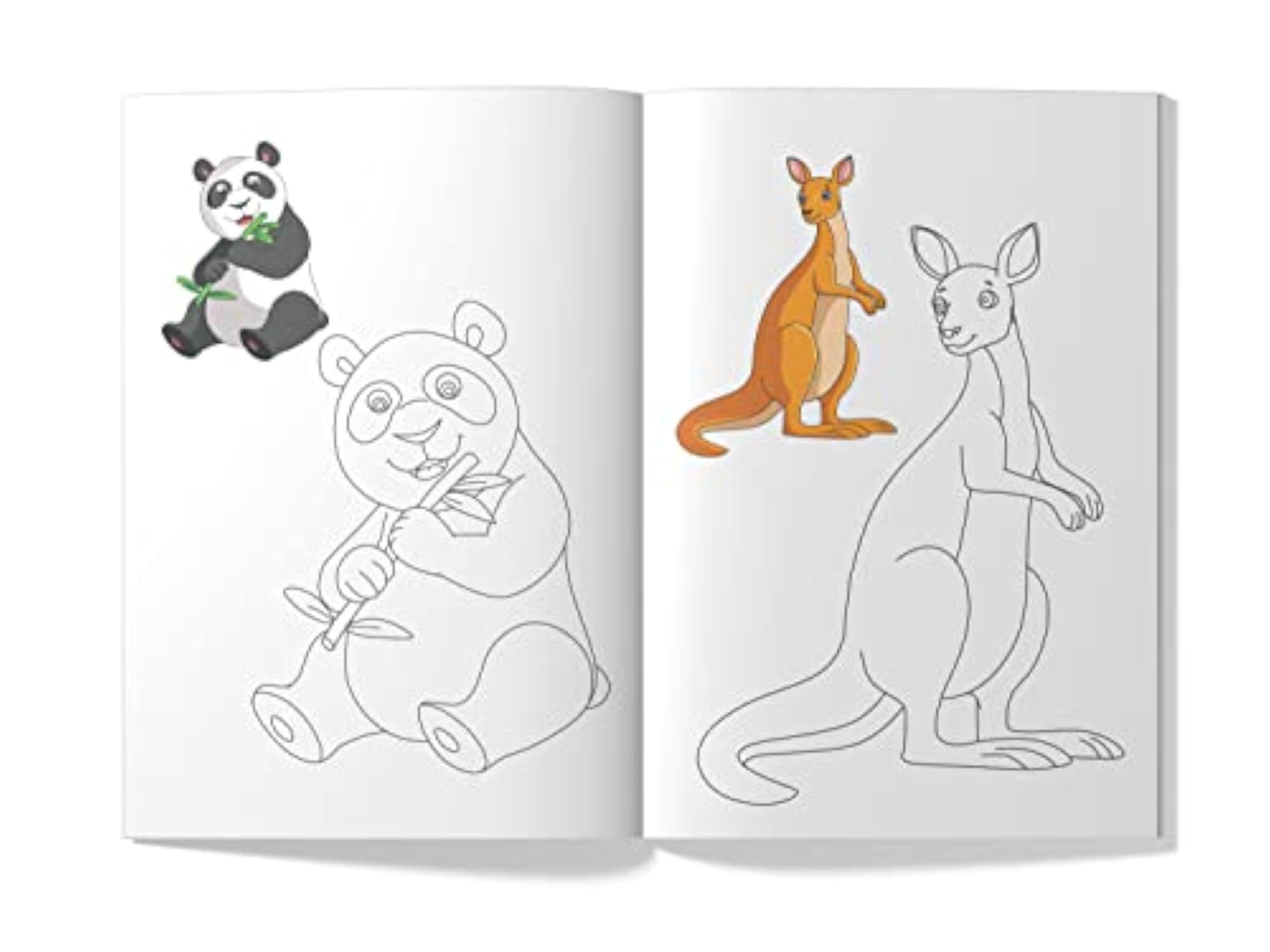 Little Artist Series Animals: Copy Colour Books