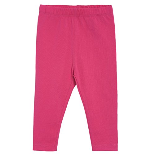 Image of miniklub Girls Peach-Coloured & Pink Printed T-Shirt With Leggings