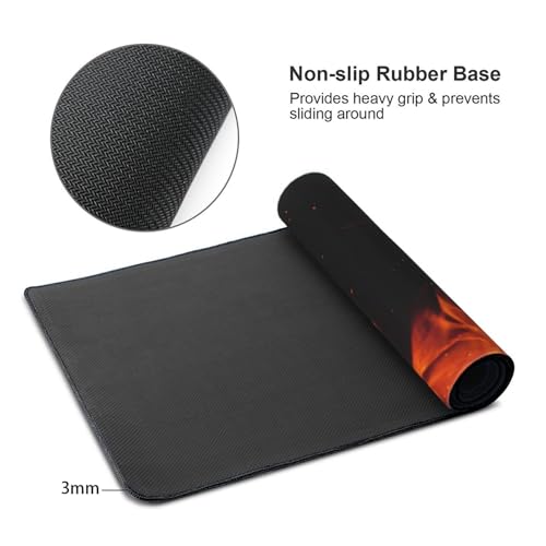 Tapis de Souris Grand Format Antidérapant pour Ordinateur - 4