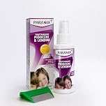 Paranix Trattamento Spray Pidocchi & Lendini con Pettine, 100% Efficace in 10 Minuti, 100 ml