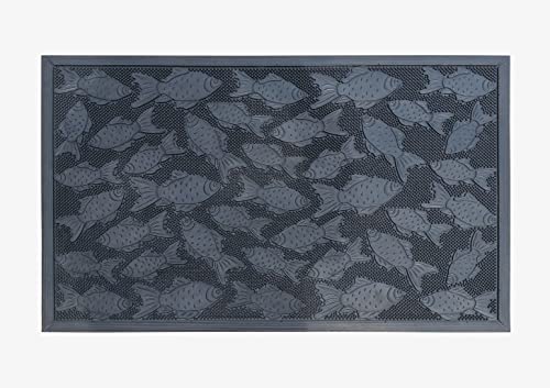 A1 Home Collections A1Hc Rubber Pin Welcome Door Mats 24"X36" For Outdoor Entrance, Fun Designed Doormat, Welcome Mats For Front Door Non-Slip Backing Rubber Doormat For Indoor Outdoor Use #TOP1