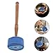 BESPORTBLE Tibetan Bowl Striker with Felt Head Hard Wood Sound Bowl Wand for Ceremonial Gatherings Ergonomic Lightweight Mallet for Spiritual Practice and Sound Baths