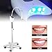 KELIBI Teeth Whitening Machine, Mobile Dental Teeth Whitener, Oral Care Teeth Whitening Machine w/Remote Control, Professional Bleaching Accelerator Lamp 4 LED Cold Light for Black Teeth White Clean
