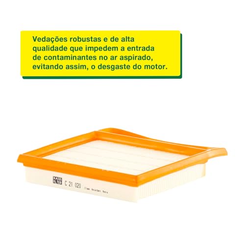MANN-FILTER C 21 020 Filtre à air idéal pour les trajets