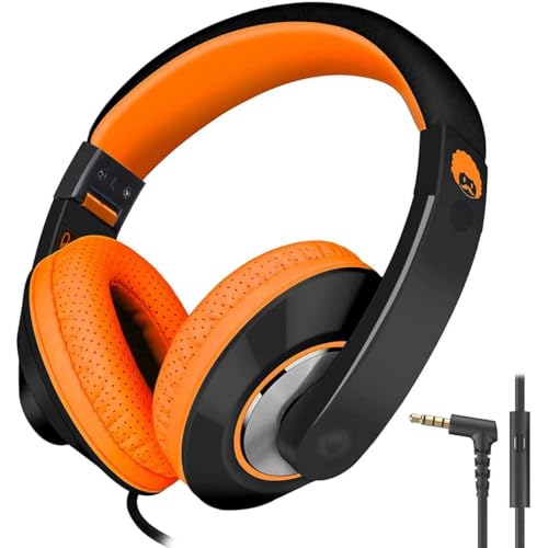 RockPapa Auriculares para niños, Auriculares con Cable y Micrófono...