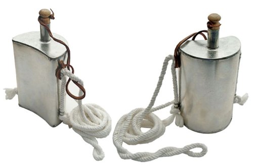SZCO Supplies Half Moon Stainless Steel Canteen
