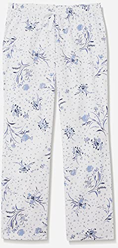 Image of Amazon Essentials Women's Cotton Pajama Pants, Breathable Poplin Sleep Pant with Drawstring Elastic Waist