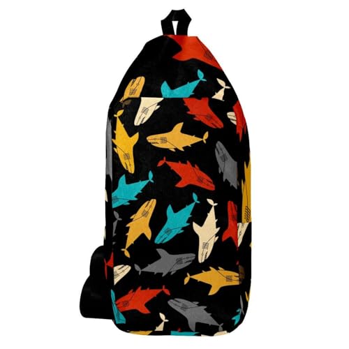 Sac à dos à bandoulière Shark contre l'encombrement pour ranger vos affaires de sport