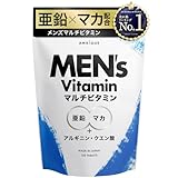 アンビーク メンズマルチビタミン 亜鉛 マカ 錠剤 ビタミン14種 クエン酸 アルギニン シトルリン 即効チャージ 持続型 栄養機能食品 ビオチン (通常サイズ×1袋)