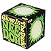 Schylling Glow in The Dark NeeDoh (Groovy Glowing Glob) Squishy, Squeezy, Stretchy Stress Balls Gift Set Bundle - 2 Pack