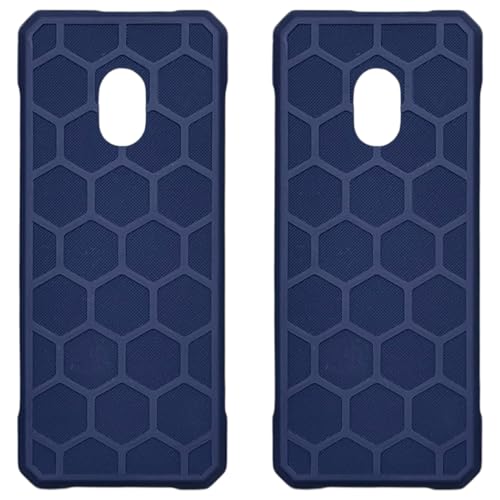 Image of ZAOMA Back Case TPU Cover Compatible for Nokia 235 4G 2024 DS - Model NO. : TA-1616 Rugged Case (Pack of 2) (NK2354G RUGBLUE)