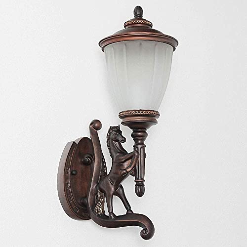 Applique murale extérieure E27 éclairage sécurité étanche IP44 maison