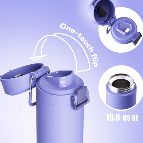 Image of Stainless Steel Insulated Outdoor Water Bottle 19.6 oz