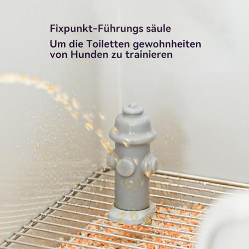 Hundetoilette Zur Stubenreinheit, 5X Welpen Stubenreinheit Trainingshilfe, Tragbare Urin-Toilette Für Welpen Im Haushalt Garten Rasen & Draußen
