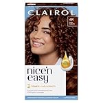 Clairol Nice'n Easy Permanent Hair Dye, 4R Dark Auburn Hair Color, Pack of 1