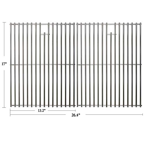 Hisencn 17 inch Grill Cooking Grates Replacement Parts for Home Depot Nexgrill 720-0830H