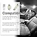 VKQTS 24PCS Interior Car Lights LED Kit,Super Bright 6500K Interior Dome Light for Side Marker/Map/License/Trunk Light,Upgrade T10/31mm/42mm Car Lights Interiors Kit with Pry Tool (White)