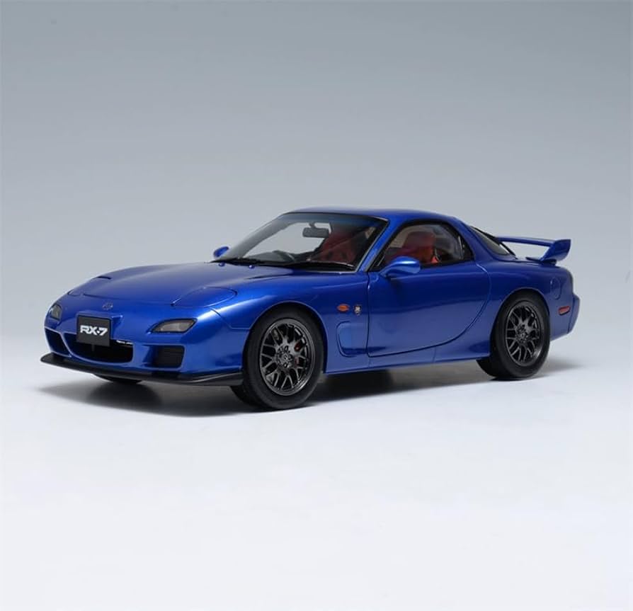マツダ - Polarmaster 1/18 マツダ RX-7 POLER MASTER MODELS 1/18 マツダ RX-7 バサーストR イエロー