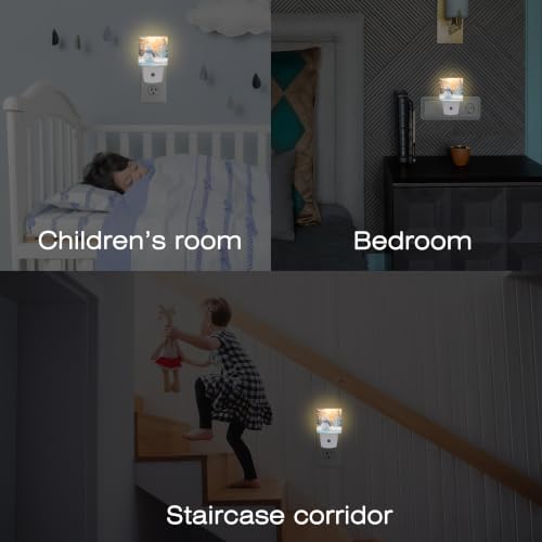 Image of Night Light, Dusk to Dawn Night Light Plug in, Christmas Snowman | Christmas Night Light for Kids,0.5w Energy Saving,Sleep Friendly,Nightlight for Hallway Stairway Kitchen Bedroom