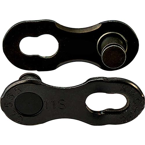 KMC Unisex's 11 Speed DLC MissingLink Joining Link, Black, 2 Pairs