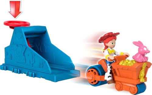 Fisher-Price Imaginext Toy Story Launcher Set with Jesse & Vehicle by Fisher-Price - Used condition - Image 6