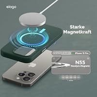 elago Magnetische Lederhülle für iPhone 15 Pro – Ansicht 3