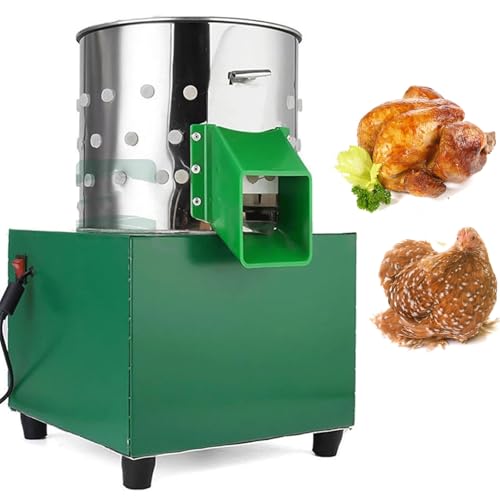 Máquina automática de desplumar plumas con sistema eléctrico integrado 2