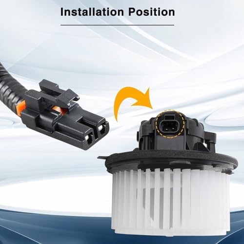 Image of FUSCH Blower Motor Wiring Harness Connector Compatible with Chevy Silverado Suburban Tahoe 07-13 /GMC Sierra Yukon 07-14 /Cadillac Escalade 07-14 Replace# 15-75221,1575221, ‎22957044, 15887352