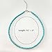 Turquoise Necklace for Women, 5 mm Round Beaded Choker for Handmade Jewelry, Summer Beach Necklace for Boho Jewelry
