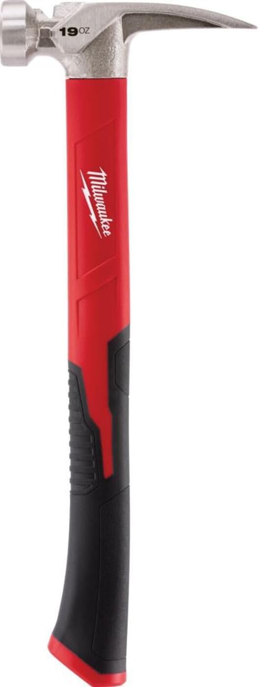 Milwaukee Electric Tool 48-22-9316 Smooth Poly Fiberglass Hammer, 19oz