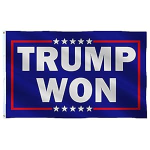 SOULBUTY Trump Won Flag 3×5 Outdoor-Trump Won Flag 3×5 Cheated-Trump Flag 2024