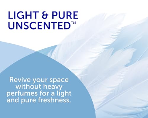 Image of Bright Air 14 oz Odor Eliminator Gel, Light & Pure Unscented, Case of 6, Lasts up to 90 Days