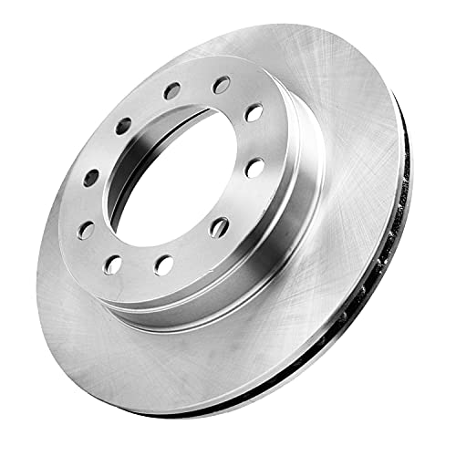 Image of Detroit Axle - Front Disc Brake Rotors for 2015-2016 Ford F-350 2005-2016 F-450 F-550 Super Duty, Brake Rotors 2006 2007 2008 2009 2010 2011 2012 2013 2014 Replacement: 14.53 inch inch Rotor