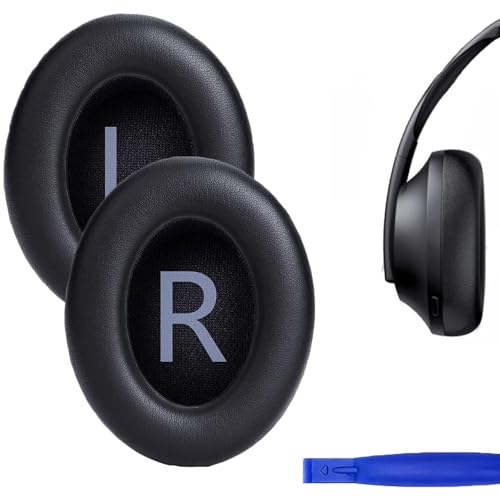 Adhiper Replacement Ear Pads for Bose 700/NC700 Wireless Headphones NC700 Protein Leather Ear Cushions Headphone Earpads with Memory Foam (Black