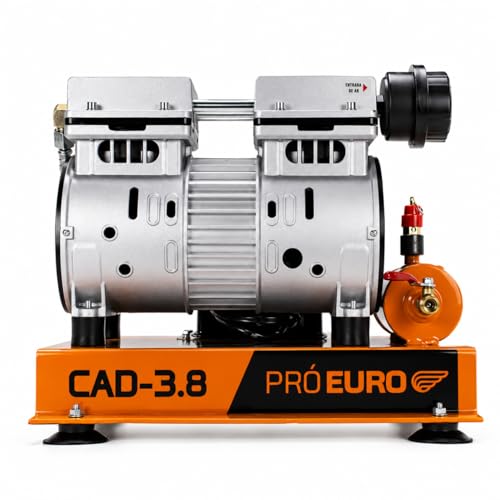 Pro Euro Compressor de Ar Direto Elétrico Portátil 550W Isento de Óleo 220V 1400RPM 110 L/min 8 Bar 115 PSI
