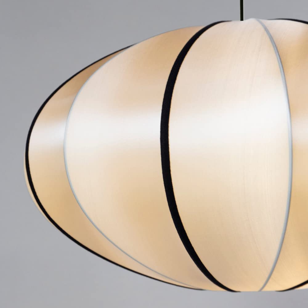 Latarnia z tkaniny wisząca Duża lampa wisząca Latarnia papierowa Lampa wisząca Azja Południowo-Wschodnia Latarnia z tkaniny Lampa wisząca sufitowa Khaki Żyrandol w stylu vintage do kuchni Korytarz