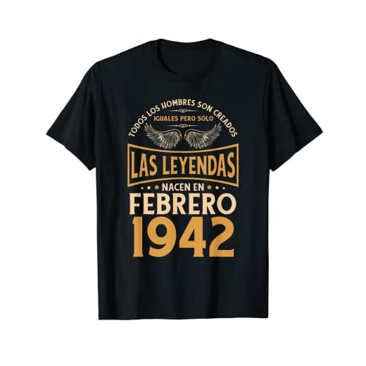 Cumpleaños Hombre Regalos Las Leyendas Febrero 1942 Camiseta