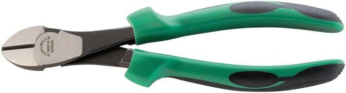 Stahlwille 66023180 Heavy Duty Side Cutters, 180mm Length, Alloy Steel, Form A, Polished Head, Multi-Component Handles with Softer Layers, Precision Cutting for All Wires, Made in Germany