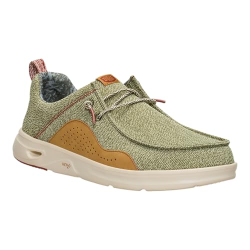 Image of HEYDUDE Men's Wally Hey2O Mesh Slip On Shoes | Lightweight Comfort for Beach Days, Travel and Everyday Wear