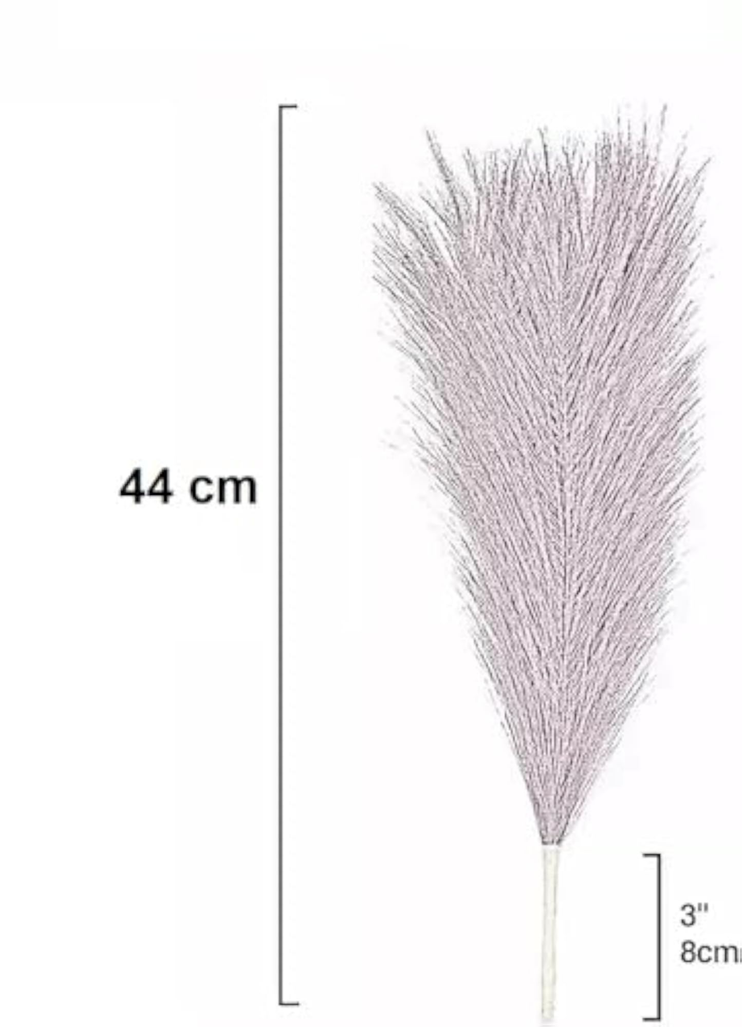 Decorative Dried Pampas Grass Sticks, Pack of 3