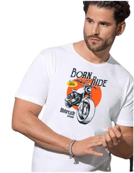 HI GUSYS.in Comfortable Tshirts for Men and Women Printed White 2XL